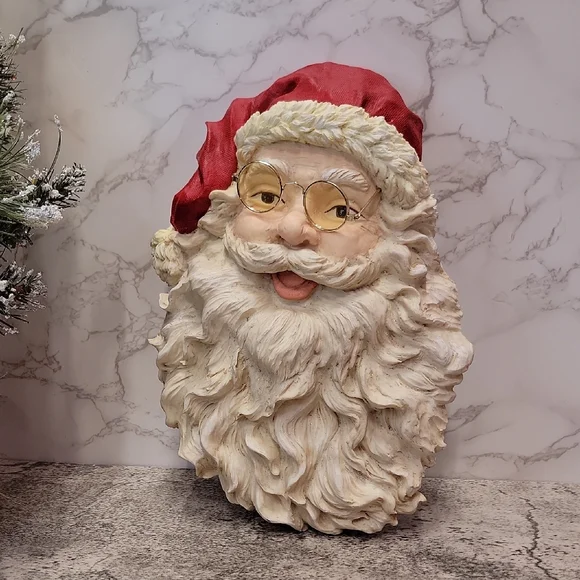 Vintage Silvestri Santa Claus Wall hanging decor - Picture 1 of 10